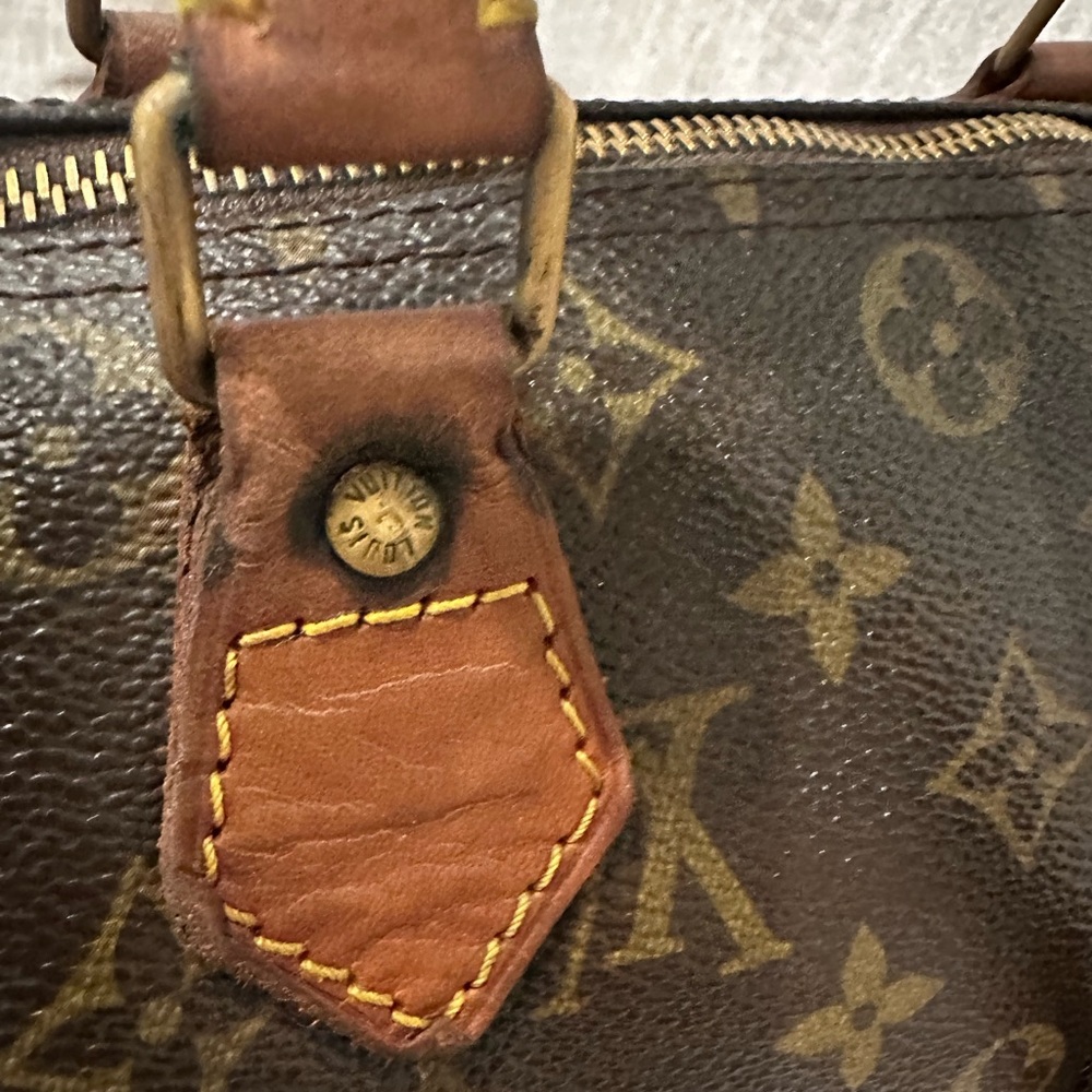 🔥SALE🔥 💎VINTAGE 1991 Louis Vuitton Speedy 30 w/COA, Lock, dusty and gift - Picture 15 of 16